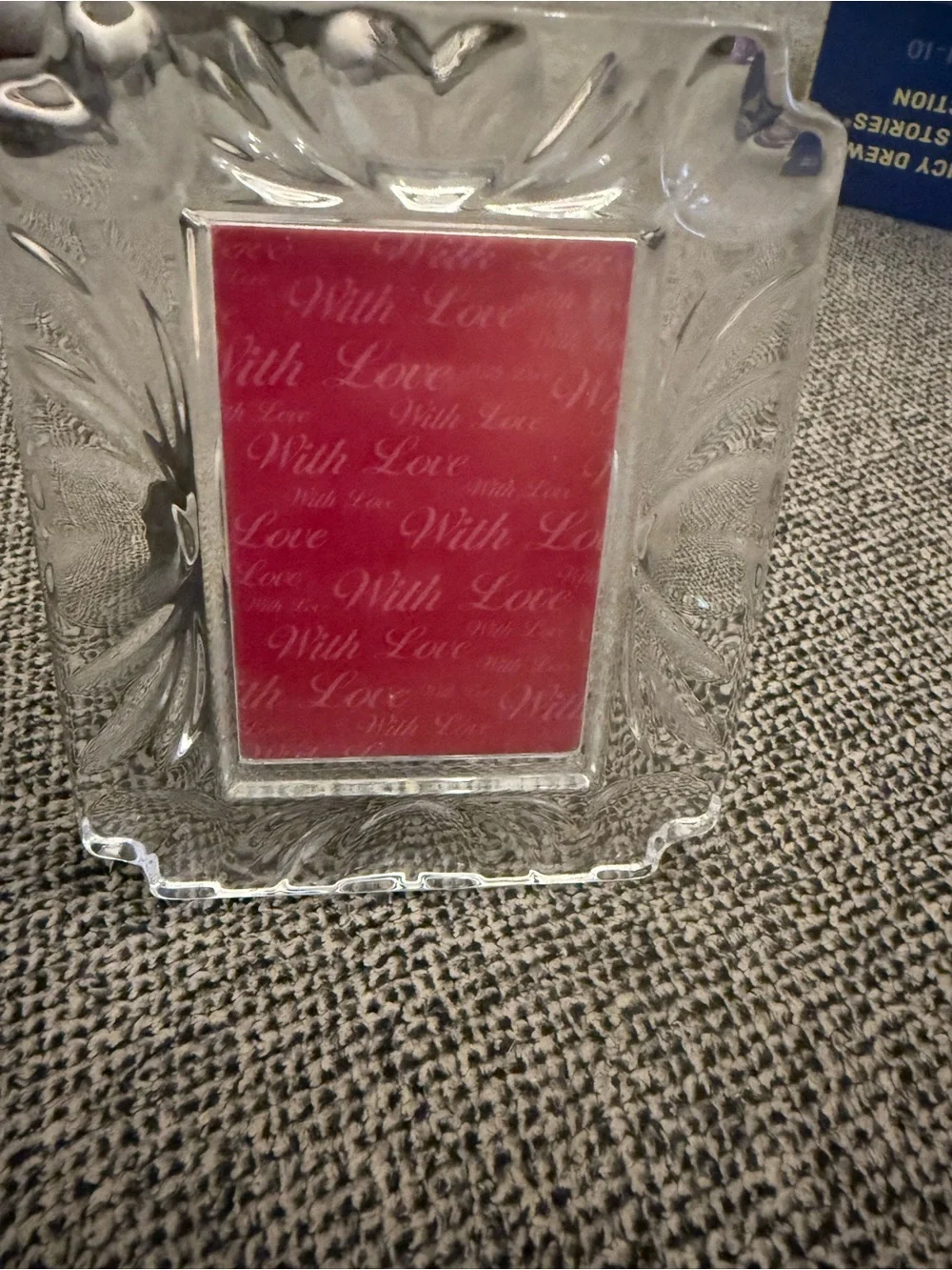 Vintage Waterford Crystal Clear Frame